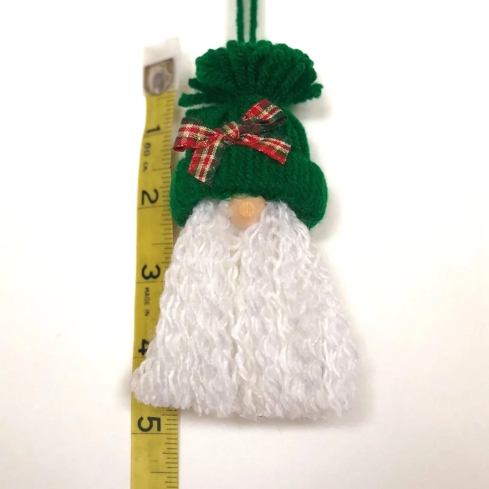 gnome yarn ornament